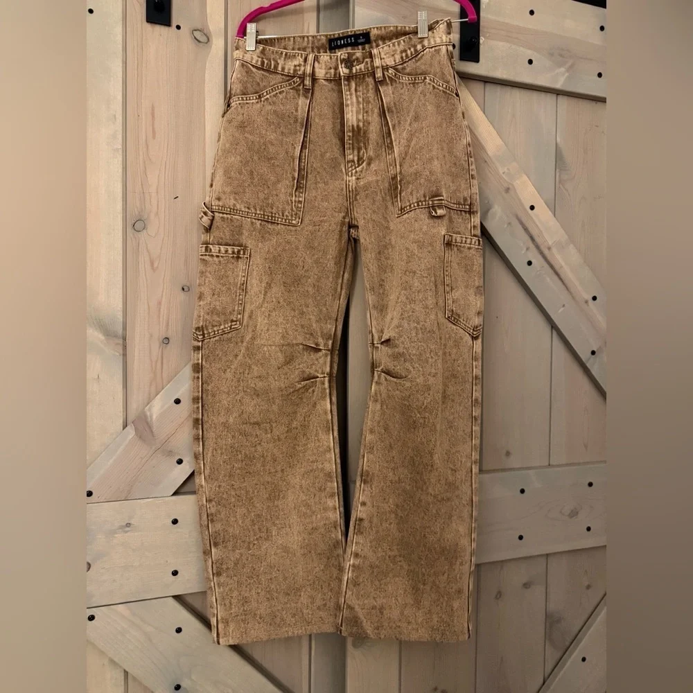 LIKE NEW Lioness Tan Miami Vice Pants